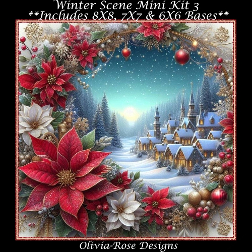Winter Scene Mini Kit 3  