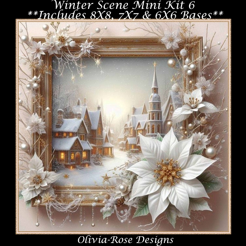 Winter Scene Mini Kit 6    