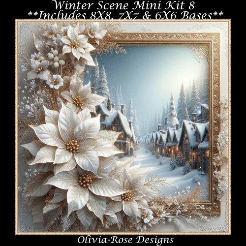 Winter Scene Mini Kit 8    