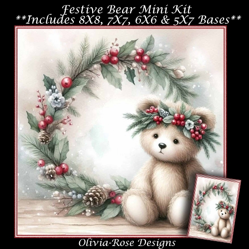 Festive Bear Mini Kit  
