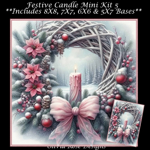 Festive Candle Mini Kit 5  