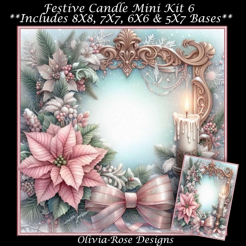 Festive Candle Mini Kit 6  