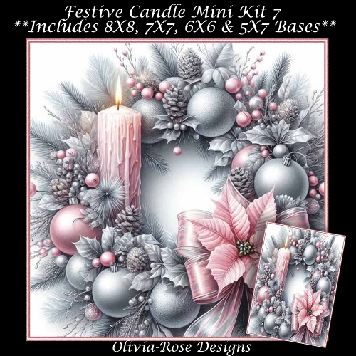 Festive Candle Mini Kit 7  