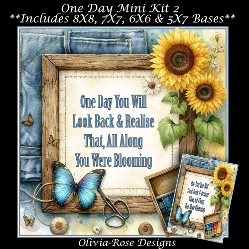 Image of cup1381898_104105 - One Day Mini Kit 2 **Includes 8X8, 7X7, 6X6 & 5X7 card bases**  