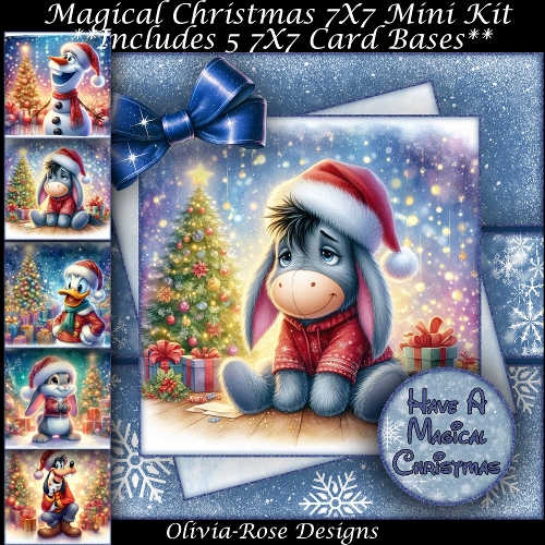 Magical Christmas Mini Kit 4 7X7