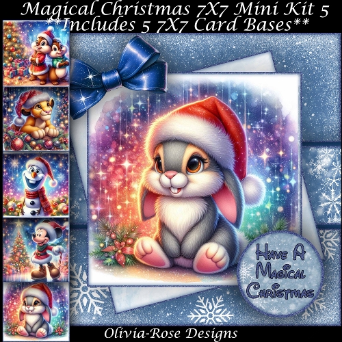 Magical Christmas Mini Kit 5 7X7