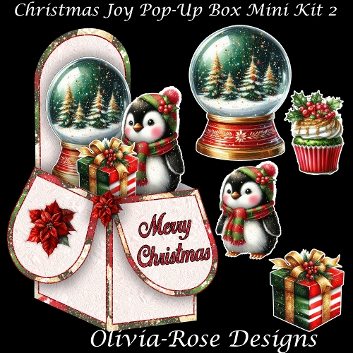 Christmas Joy Pop-Up Box Mini Kit 2