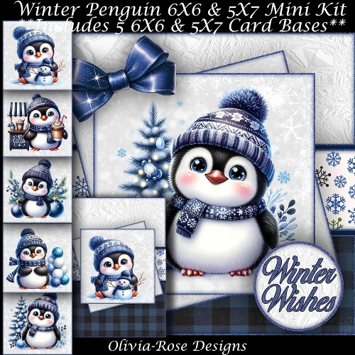 Winter Penguin Mini Kit