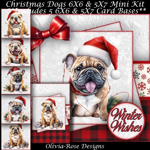 Christmas Dogs Mini Kit