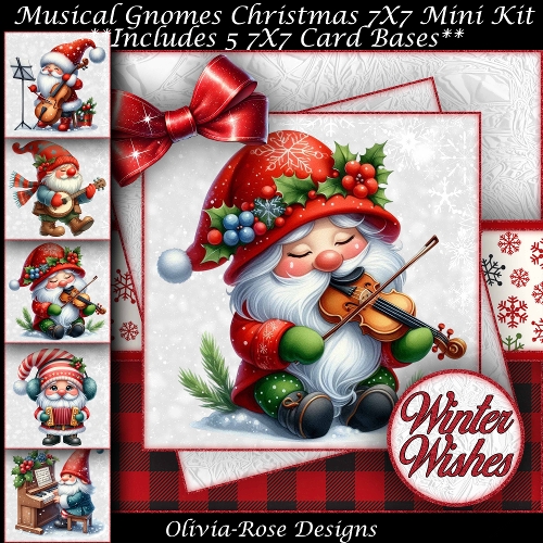 Musical Gnomes Mini KIt 7X7