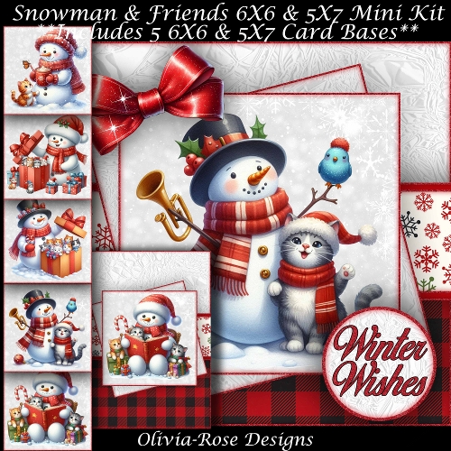 cup1396928_104105 - Snowman & Friends Mini Kit