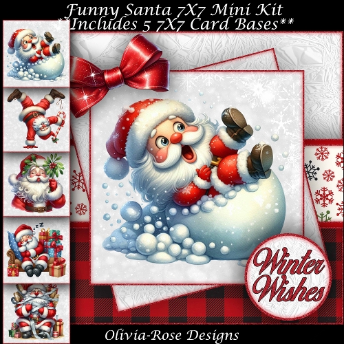 Funny Santa Mini Kit 7X7