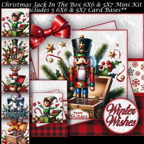 Christmas Jack In The Box Mini Kit