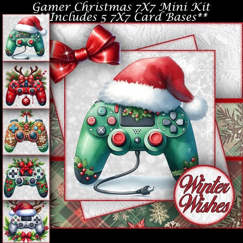 Gamer Christmas Mini Kit 7X7