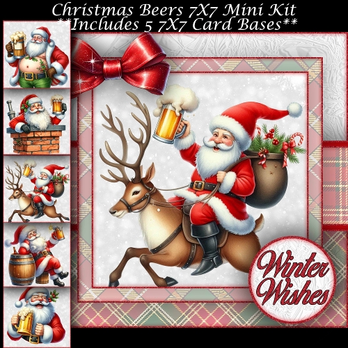 Christmas Beers Mini Kit 7X7