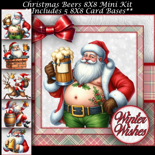 Christmas Beers Mini Kit 8X8