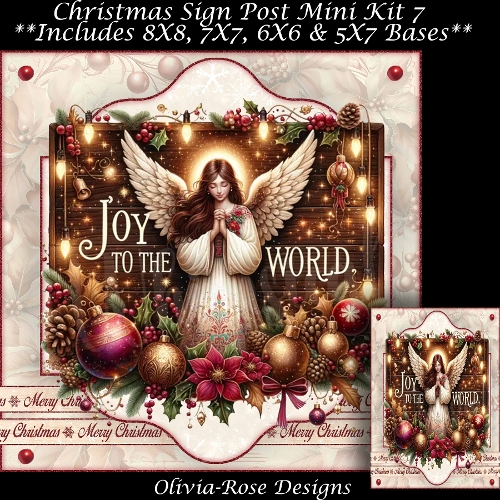 Christmas Sign Post Mini Kit 7
