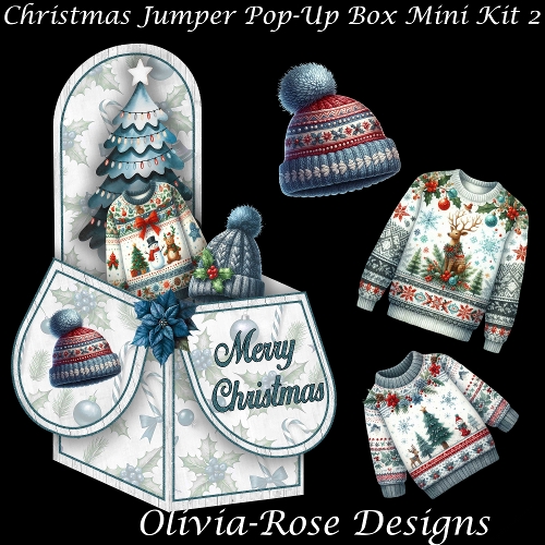 Christmas Jumper Pop-Up Box Mini Kit 2