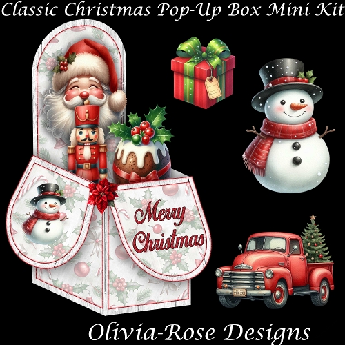 Classic Christmas Pop-Up Box Mini Ki