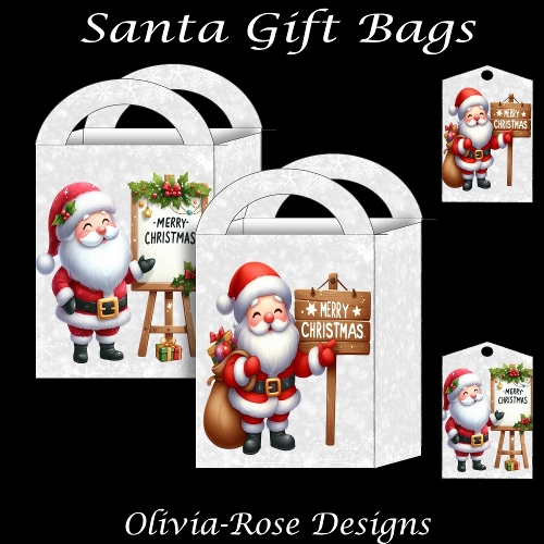 Santa Gift Bags