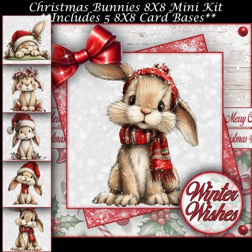 cup1406541_104105 - Christmas Bunnies Mini Kit 8X8