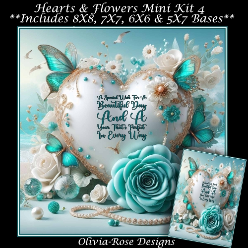 Hearts & Flowers Mini Kit 4