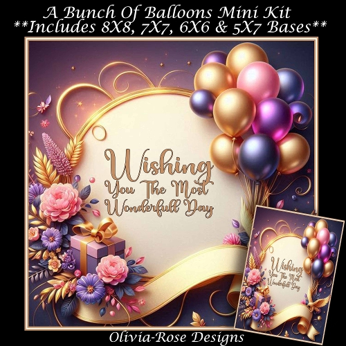 A Bunch Of Balloons Mini Kit 