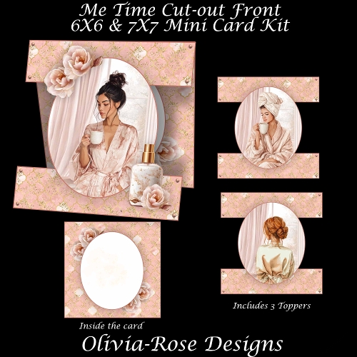 Me Time Cut-out Front Card Mini Kit 