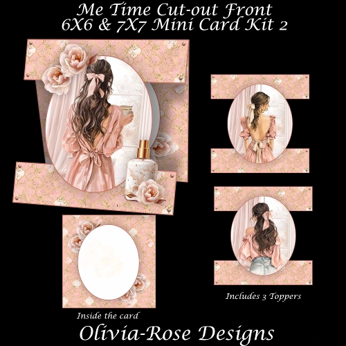 Me Time Cut-out Front Card Mini Kit 2