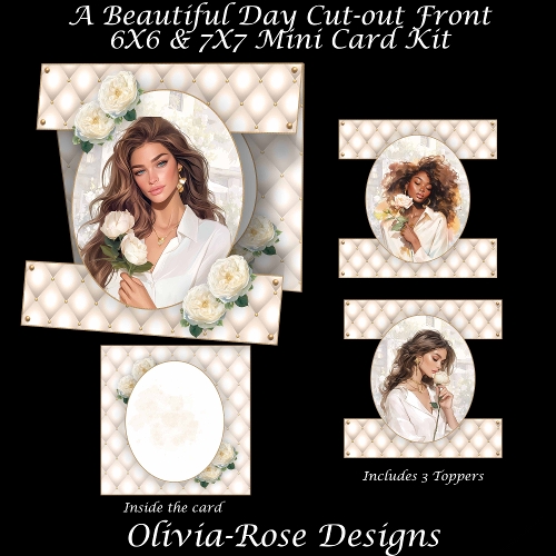 A Beautiful Day Cut-out Front Card Mini Kit