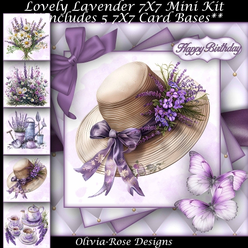 Lovely Lavender Mini Kit 7X7