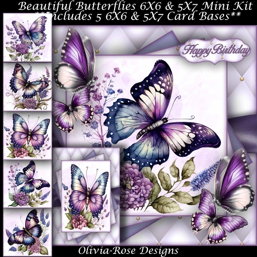 Beautiful Butterflies Mini Kit