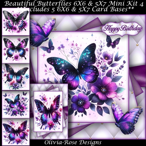 Beautiful Butterflies Mini Kit 4