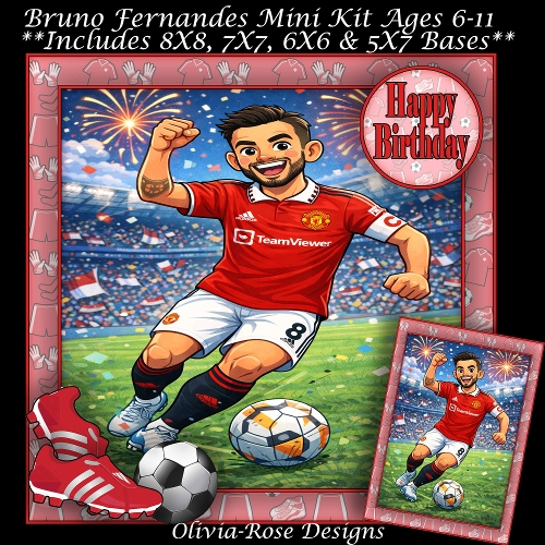Bruno Fernandes Mini Kit  Ages 6-11 included