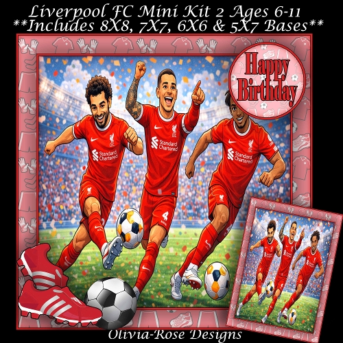 cup1427867_104105 - Liverpool FC Mini Kit 2 Ages 6-11 included