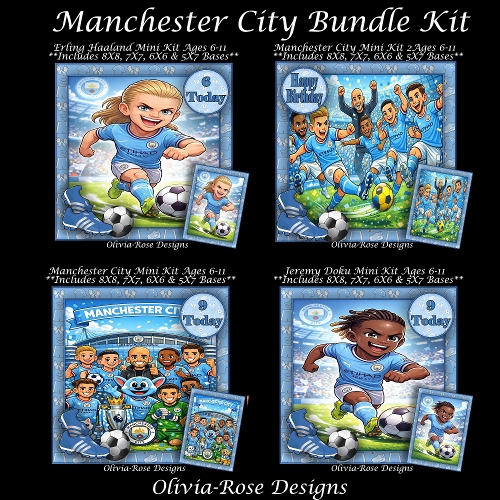 Manchester City Bundle  Ages 6-11 included