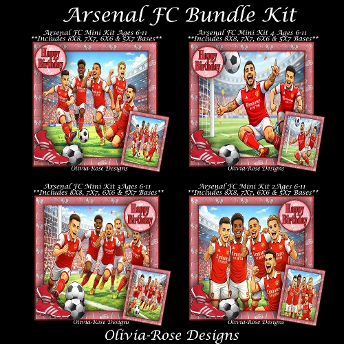 Arsenal FC Bundle  Ages 6-11 included