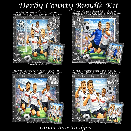 Derby County  Bundle  Ages 6-11 included