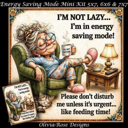 cup1435288_104105 - Energy Saving Mode Mini Kit **Includes 5X7, 6x6 & 7x7 Card Bases** 