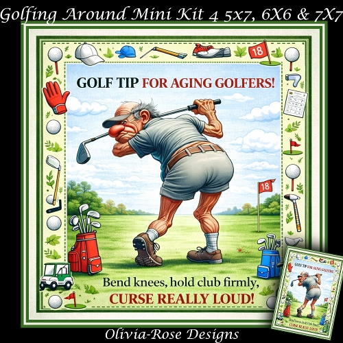 Golfing Around Mini Kit 4