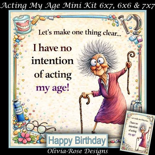 Acting My Age Mini Kit
