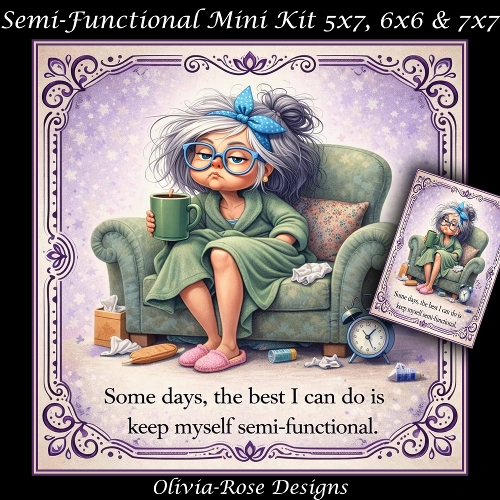 cup1436796_104105 - Semi-Functional Mini Kit **Includes 5X7, 6x6 & 7x7 Card Bases** 