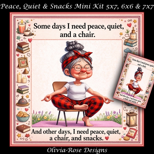 Peace, Quiet & Snacks Mini Kit