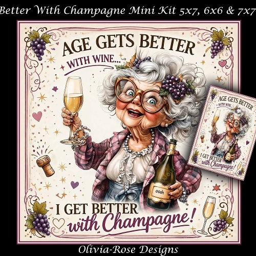 Better With Champagne Mini Kit