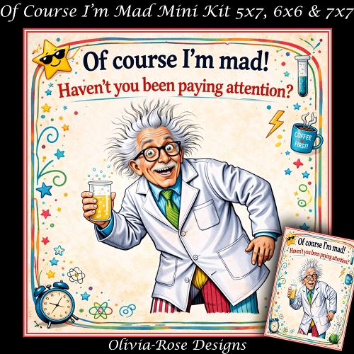 Of Course Im Mad Mini Kit