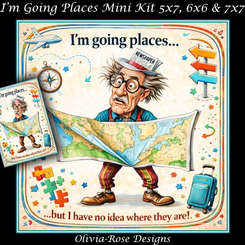 Im Going Places Mini Kit