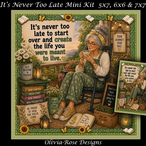 Its Never Too Late Mini Kit 