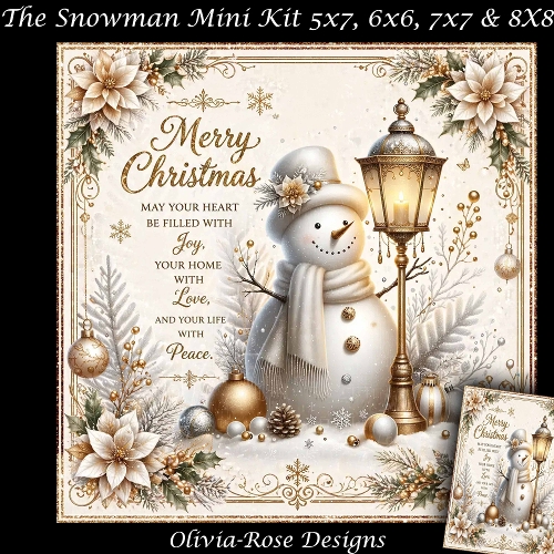 The Snowman Mini Kit   