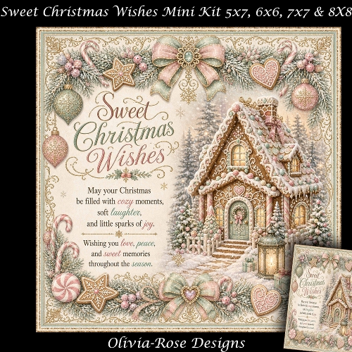 Sweet Christmas Wishes Mini Kit   