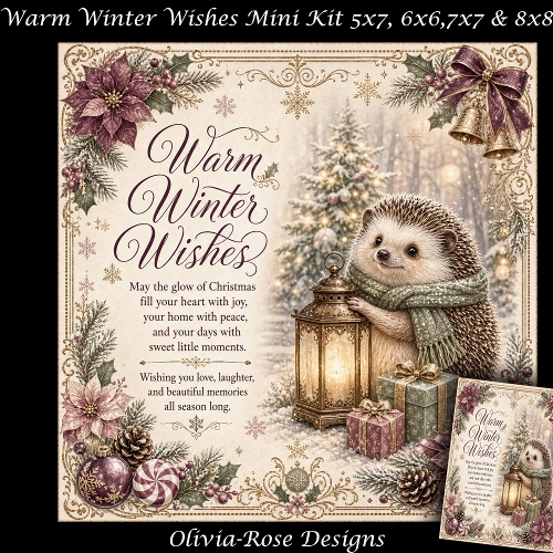 Warm Winter Wishes Mini Kit   